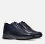 Hogan Casual Leren Sneakers met H-Detail Blue Heren - Thumbnail 2