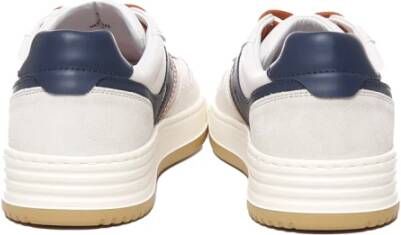 Hogan Casual Sneakers Vetersluiting Stijl Beige Heren