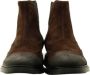 Hogan Ebano Chelsea Boots met Wingtip en Elastische Inzetstukken Brown Heren - Thumbnail 8
