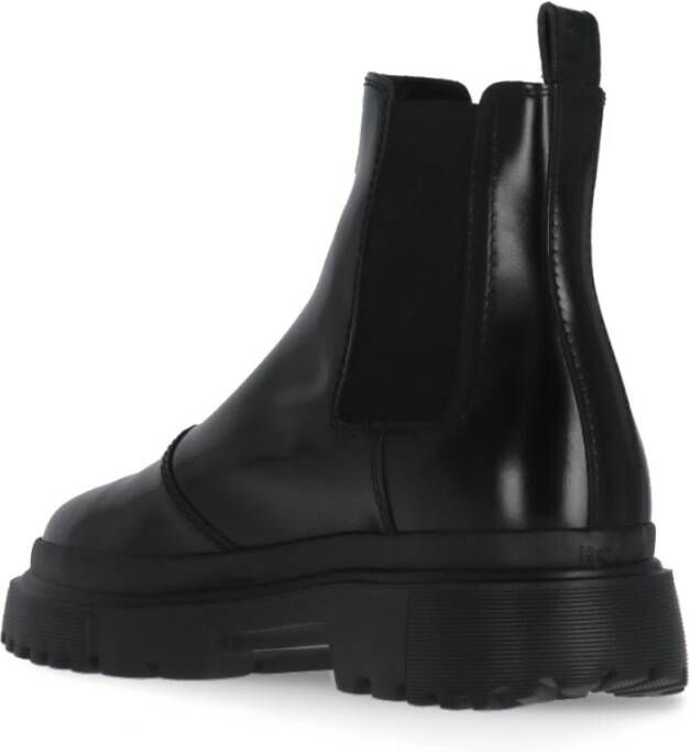 Hogan Zwarte platte schoenen voor dames Black Heren - Foto 4