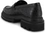 Hogan Chunky Loafer Zwart Leer Krokodillenprint - Thumbnail 2