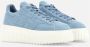 HOGAN Lage Sneakers Dames H-stripes Maat: 39 Materiaal: Denim Kleur: Blauw - Thumbnail 3