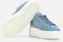 HOGAN Lage Sneakers Dames H-stripes Maat: 38 Materiaal: Denim Kleur: Blauw - Thumbnail 7