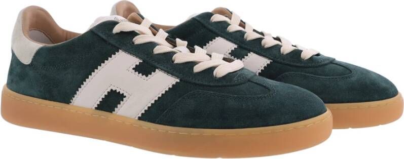 Hogan Cool Allacciato H Sneakers Groen Heren