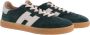 Hogan Cool Allacciato H Sneakers Groen Heren - Thumbnail 4