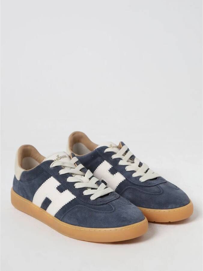 Hogan Coole Sneakers met Veters Blue Heren