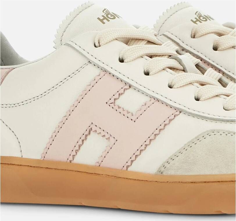 Hogan Coole damessneakers met suède bovenwerk