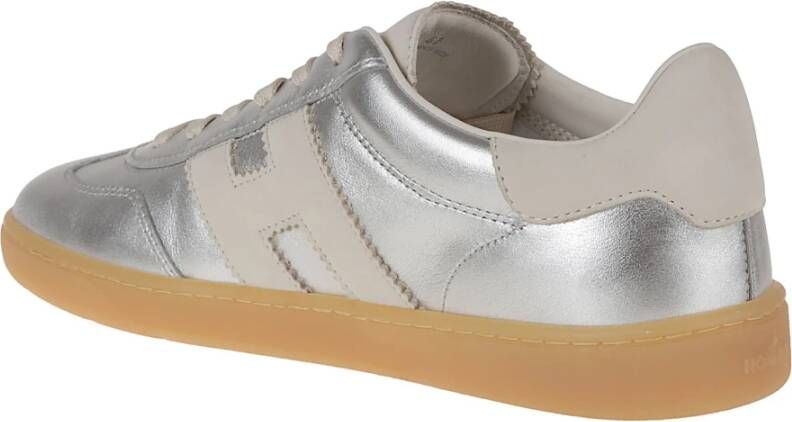 Hogan Coole Leren Sneakers met Amber Zool