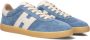 HOGAN Lage Sneakers Dames Cool Allacciato Maat: 38 Materiaal: Suède Kleur: Blauw - Thumbnail 3