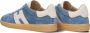 HOGAN Lage Sneakers Dames Cool Allacciato Maat: 38 Materiaal: Suède Kleur: Blauw - Thumbnail 4
