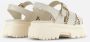 Hogan Crème Sandalen voor Zomer Outfits Beige Dames - Thumbnail 3