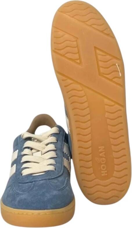 Hogan Denim Sneakers Cool Stijl
