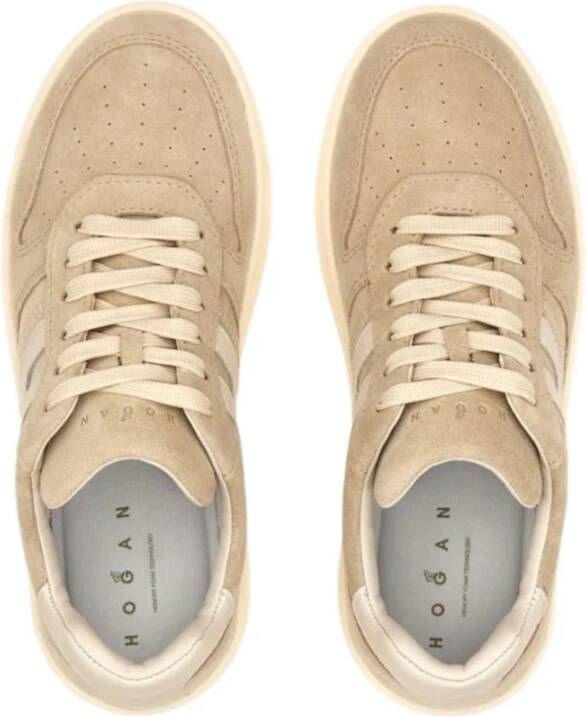 Hogan Dove Grey Sneakers met Rebel Grooves