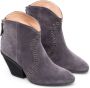 Hogan Eyelet-Embellished Suede Boots - Thumbnail 2