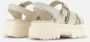 Hogan Flat Sandals Beige Dames - Thumbnail 3