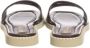 Hogan Bruine Leren Zomerslippers Bruin Dames - Thumbnail 10
