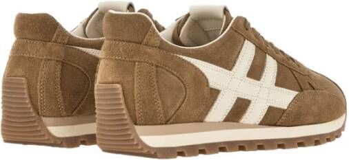Hogan Fluwelen Sneakers met H-detail