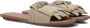 HOGAN Slippers Dames H685 Sandalo Frangia Maat: 39 Materiaal: Suède Kleur: Zand - Thumbnail 2