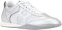 Hogan Gelamineerde leren vetersneakers White Dames - Thumbnail 2