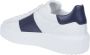 Hogan Gestreept leren sneakers - Thumbnail 2