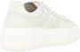 Hogan Gestreepte Geperforeerde Sneakers White Dames - Thumbnail 5