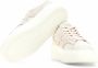 Hogan Gestreepte Sneakers in Ivoor en Roze - Thumbnail 2