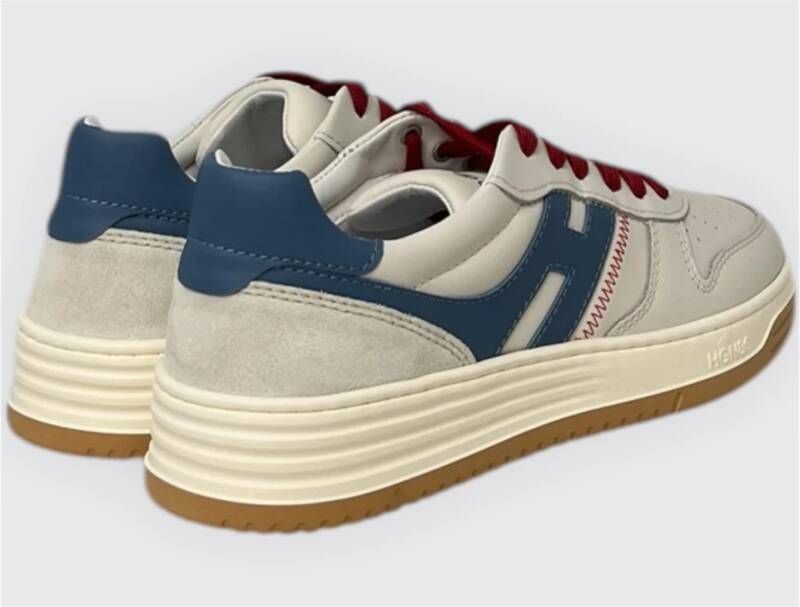 Hogan Geveterde Sneakers White Heren