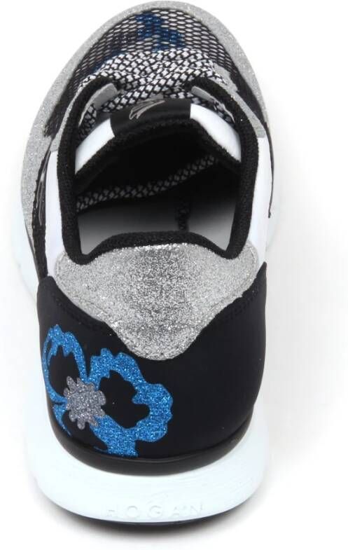 Hogan Glitter Mesh Slip-On Schoen