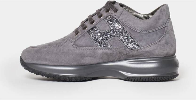 Hogan Grijze Interactieve Sneakers voor Vrouwen