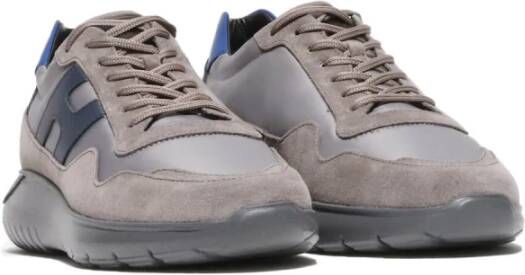 Hogan Grijze Sneakers Urban Stijl Multicolor Heren