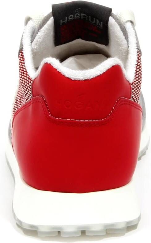 Hogan Grijze Sneaker met Nastro Sluiting