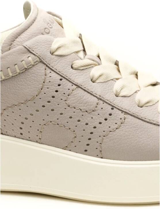 Hogan Grijze Sneakers Calzature Gray Dames
