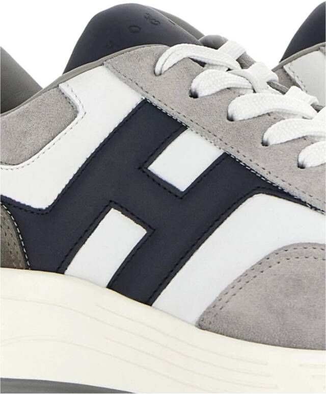 Hogan Grijze Sneakers met Memory Foam Binnenzool