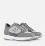 Hogan Grijze Sneakers met Textiel Inzetstukken Multicolor Heren - Thumbnail 2