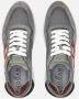 Hogan Grijze Sneakers met Witte Zool en Rode Details Gray Heren - Thumbnail 2