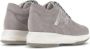 Hogan Grijze Suède Panel Sneakers Metallic Logo Gray Dames - Thumbnail 5