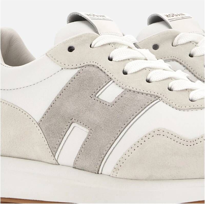 Hogan Grijze Suède Sneakers met Memory Foam