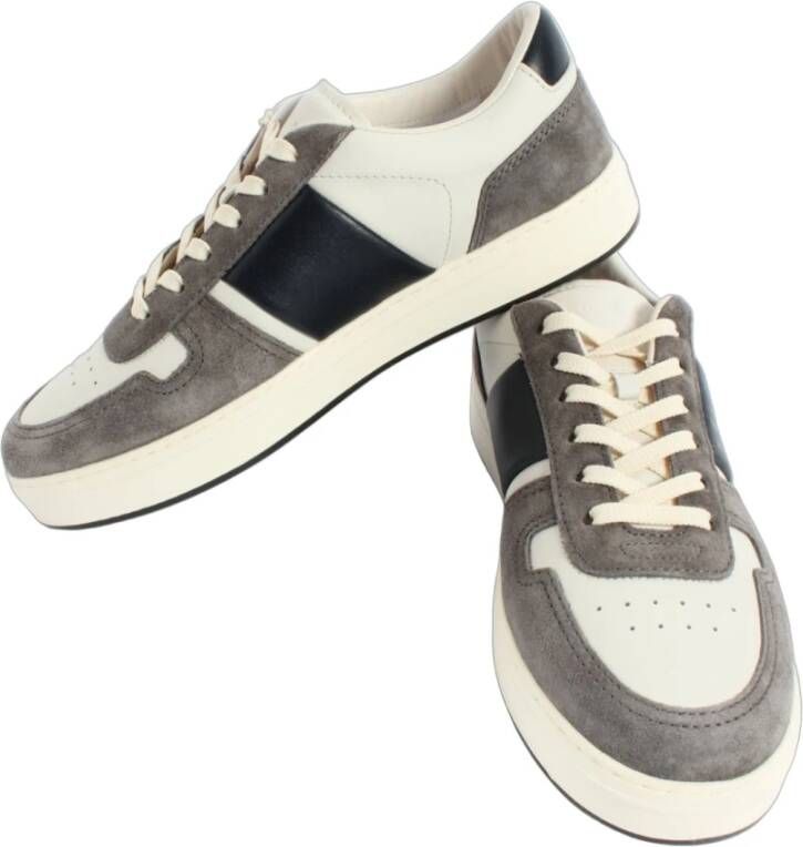 Hogan Grijze witte heren sneakers