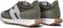 HOGAN Lage Sneakers Heren Hxm6010eg01 Maat: 42 Materiaal: Suède Kleur: Groen - Thumbnail 3