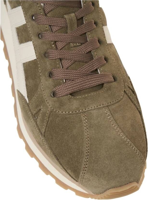 Hogan Groene Sneakers Klassiek Ontwerp