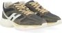 Hogan Groene Suede Sneaker Model H665 Green Heren - Thumbnail 2