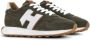 Hogan Groene Suède Sneakers Memory Foam Zool Green Heren - Thumbnail 3