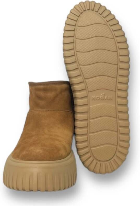 Hogan H-Stripes Boot Basso Brown Dames
