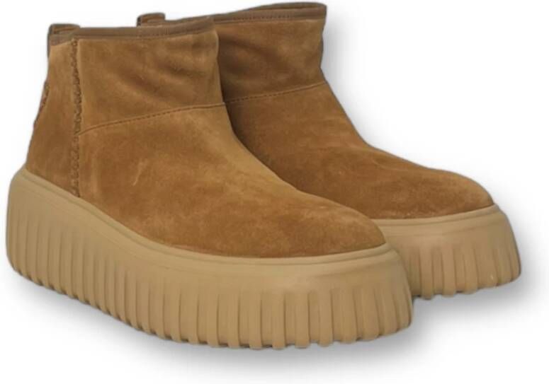 Hogan H-Stripes Boot Basso Brown Dames