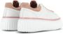 Hogan Suede H-Stripes Sneakers Wit Roze White Dames - Thumbnail 3