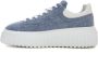 Hogan H-stripes Sneakers with laces Blue Dames - Thumbnail 2