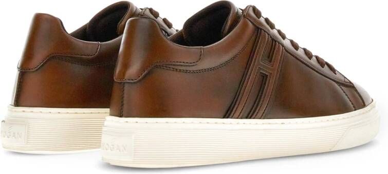 Hogan H365 Canaletto Sneakers Bruin Heren