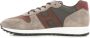Hogan Canvas en leren sneakers Bruin Heren - Thumbnail 2