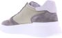 Hogan H580 Allacciato H Slash Sneakers Grijs Heren - Thumbnail 4