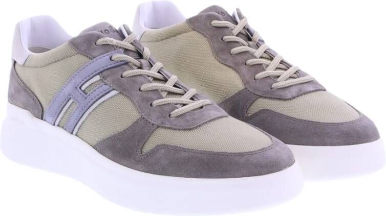 Hogan H580 Allacciato H Slash Sneakers Grijs Heren